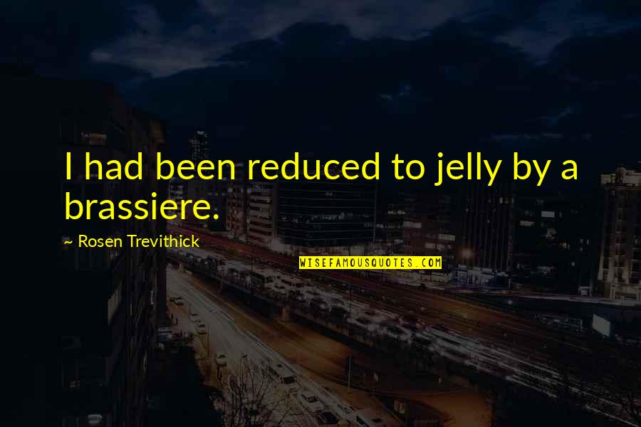 Trevithick Quotes By Rosen Trevithick: I had been reduced to jelly by a Trevithick Quotes By Rosen Trevithick: I had been reduced to jelly by a