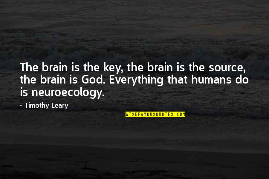 Trezeguet Transfermarkt Quotes By Timothy Leary: The brain is the key, the brain is