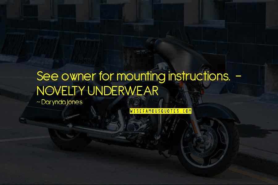 Tringler Quotes By Darynda Jones: See owner for mounting instructions. - NOVELTY UNDERWEAR