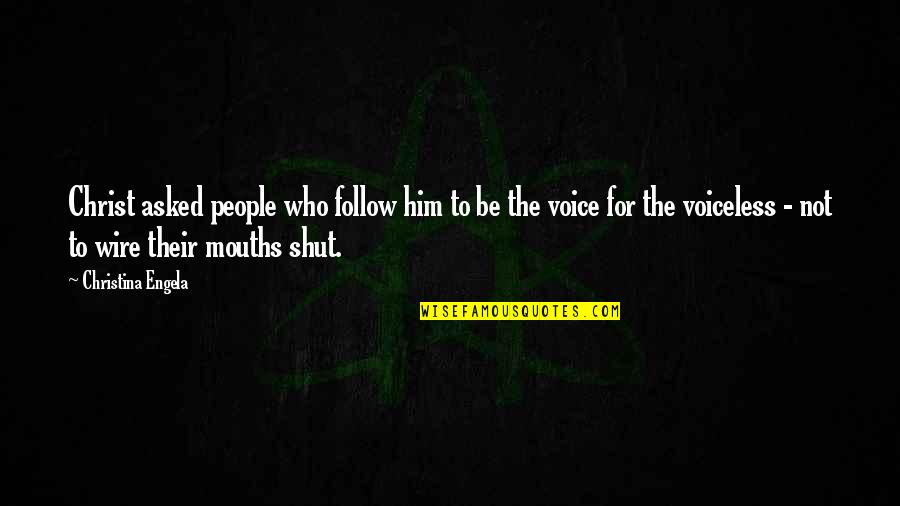 Trombley Quotes By Christina Engela: Christ asked people who follow him to be Trombley Quotes By Christina Engela: Christ asked people who follow him to be