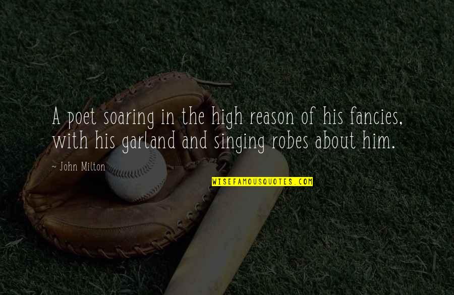 Tronie 365 Quotes By John Milton: A poet soaring in the high reason of Tronie 365 Quotes By John Milton: A poet soaring in the high reason of