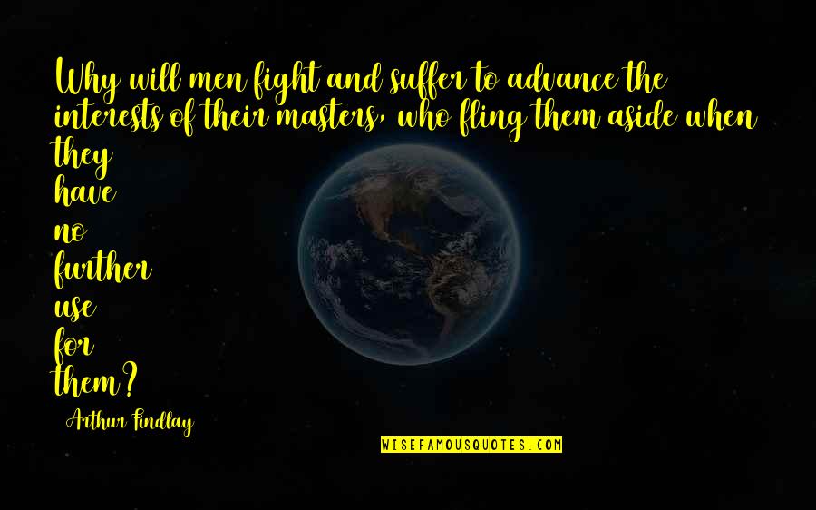 Troppi Sguardi Quotes By Arthur Findlay: Why will men fight and suffer to advance