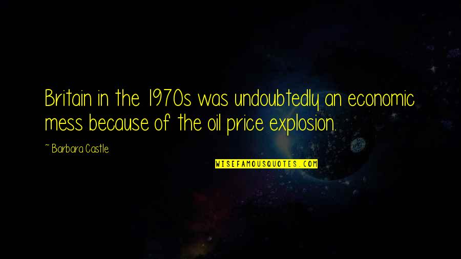 Troughs Wavelength Quotes By Barbara Castle: Britain in the 1970s was undoubtedly an economic Troughs Wavelength Quotes By Barbara Castle: Britain in the 1970s was undoubtedly an economic