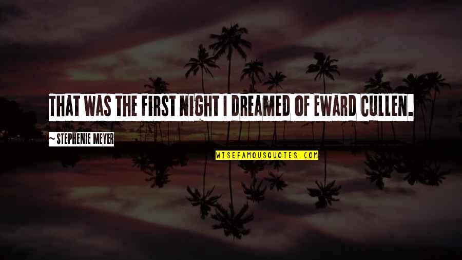Troy Giant Quotes By Stephenie Meyer: That was the first night I dreamed of