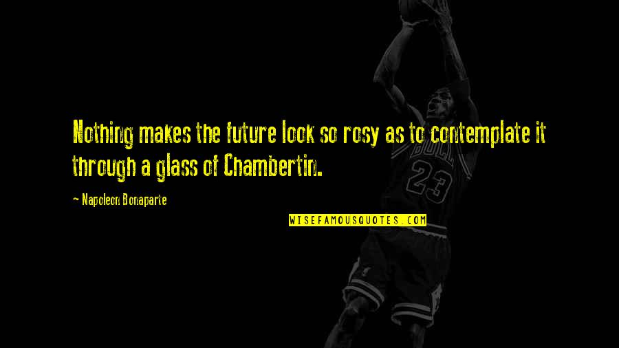 Trudee Hill Quotes By Napoleon Bonaparte: Nothing makes the future look so rosy as