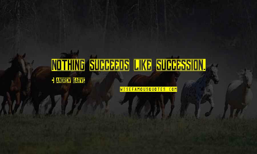 True Blood Season 5 Episode 1 Quotes By Andrew Garve: Nothing succeeds like succession.