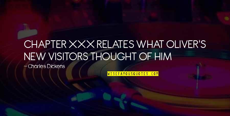 True Love Breakup Quotes By Charles Dickens: CHAPTER XXX RELATES WHAT OLIVER'S NEW VISITORS THOUGHT True Love Breakup Quotes By Charles Dickens: CHAPTER XXX RELATES WHAT OLIVER'S NEW VISITORS THOUGHT