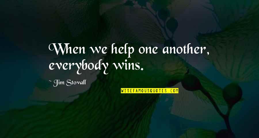 Truman Capote Book Quotes By Jim Stovall: When we help one another, everybody wins. Truman Capote Book Quotes By Jim Stovall: When we help one another, everybody wins.