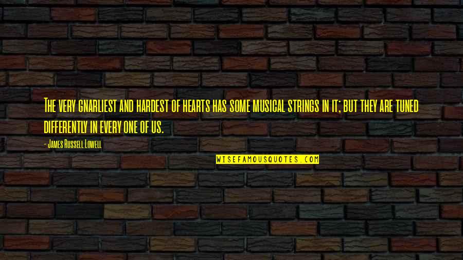 Tsardom Russian Quotes By James Russell Lowell: The very gnarliest and hardest of hearts has Tsardom Russian Quotes By James Russell Lowell: The very gnarliest and hardest of hearts has