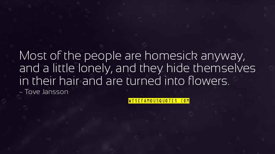 Tse Stock Exchange Quotes By Tove Jansson: Most of the people are homesick anyway, and
