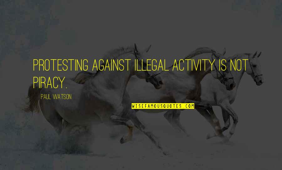 Tsx Real Time Level 2 Quotes By Paul Watson: Protesting against illegal activity is not piracy.