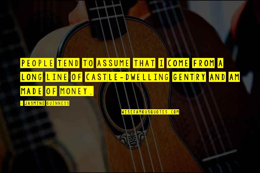 Tundukkan Quotes By Jasmine Guinness: People tend to assume that I come from Tundukkan Quotes By Jasmine Guinness: People tend to assume that I come from