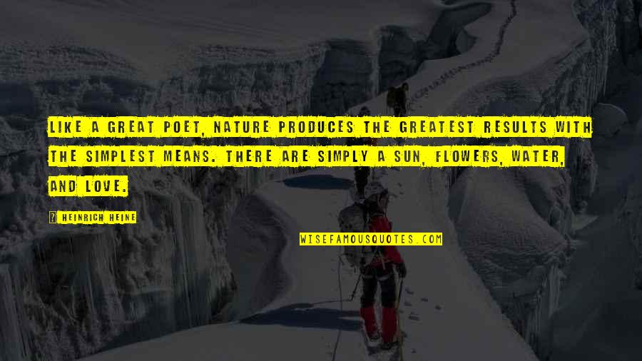 Turn Up It's My Birthday Quotes By Heinrich Heine: Like a great poet, nature produces the greatest Turn Up It's My Birthday Quotes By Heinrich Heine: Like a great poet, nature produces the greatest