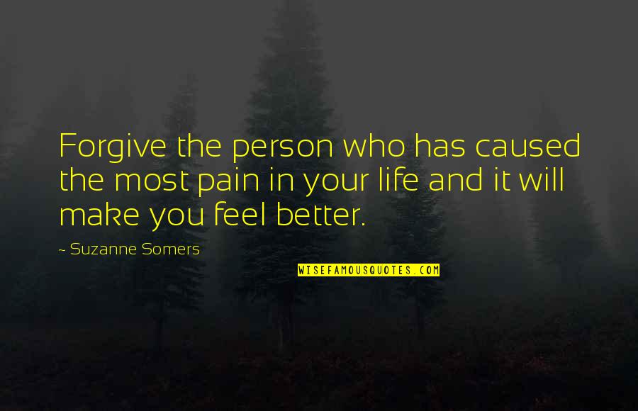 Tushita Dharamsala Quotes By Suzanne Somers: Forgive the person who has caused the most