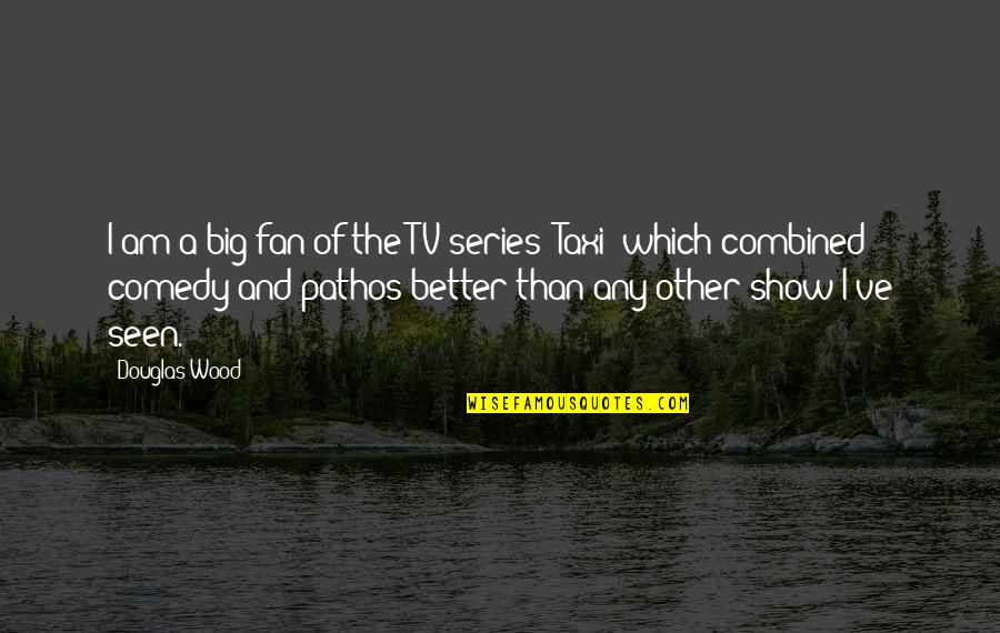 Tv Comedy Quotes By Douglas Wood: I am a big fan of the TV