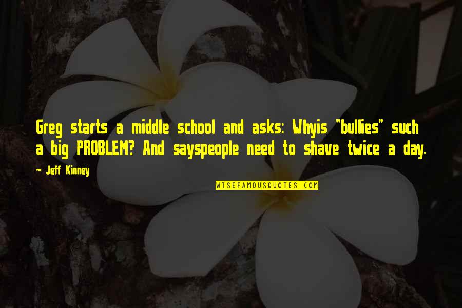 Tv Programme Revenge Quotes By Jeff Kinney: Greg starts a middle school and asks: Whyis Tv Programme Revenge Quotes By Jeff Kinney: Greg starts a middle school and asks: Whyis