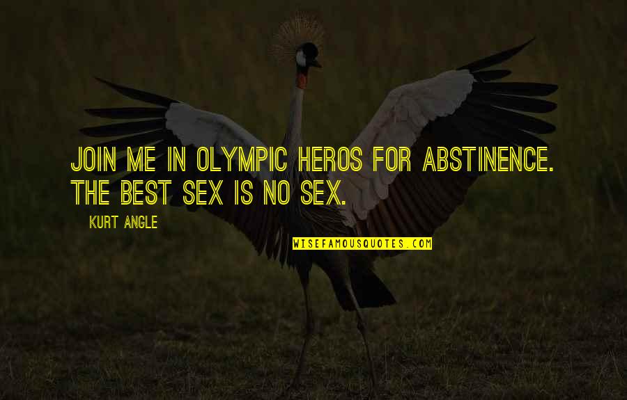 Twin Babies Facebook Quotes By Kurt Angle: Join me in Olympic Heros for Abstinence. The