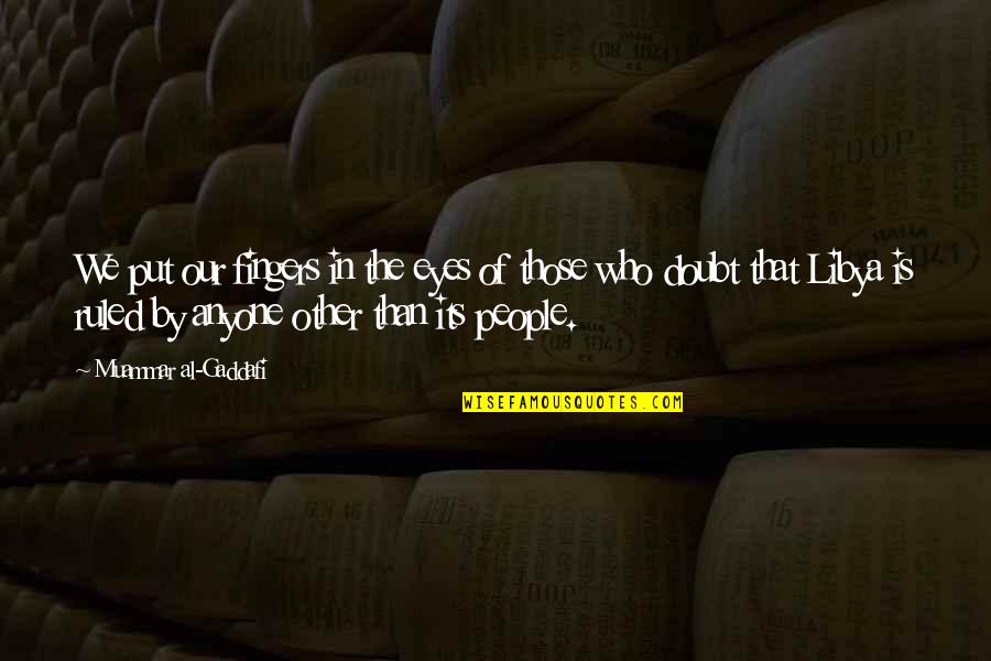 Typescript Escape Double Quotes By Muammar Al-Gaddafi: We put our fingers in the eyes of Typescript Escape Double Quotes By Muammar Al-Gaddafi: We put our fingers in the eyes of