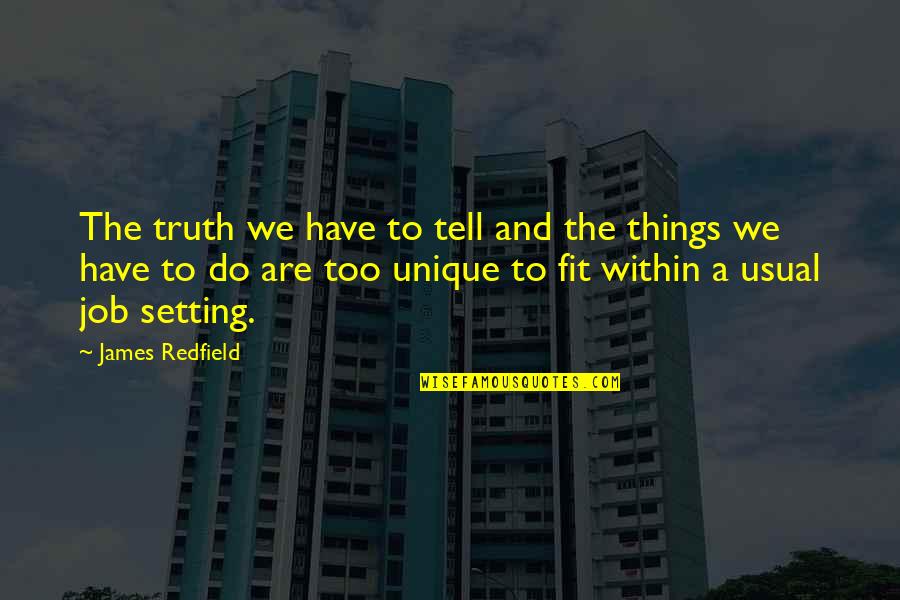 Typo3 Magic Quotes By James Redfield: The truth we have to tell and the