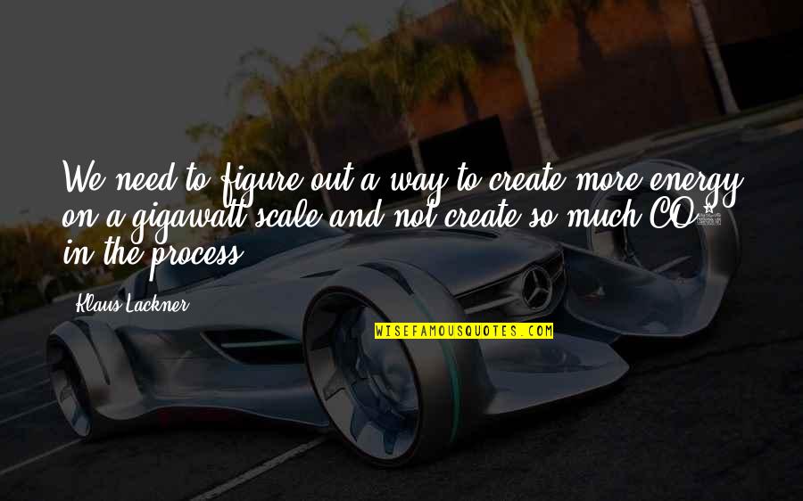 Tyrese Gibson Inspirational Quotes By Klaus Lackner: We need to figure out a way to