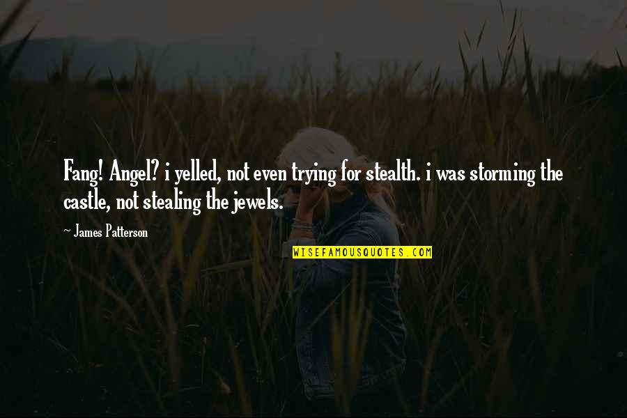 U Are My Angel Quotes By James Patterson: Fang! Angel? i yelled, not even trying for