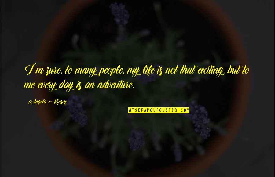 Ualmilageplus Quotes By Angela Kinsey: I'm sure, to many people, my life is Ualmilageplus Quotes By Angela Kinsey: I'm sure, to many people, my life is