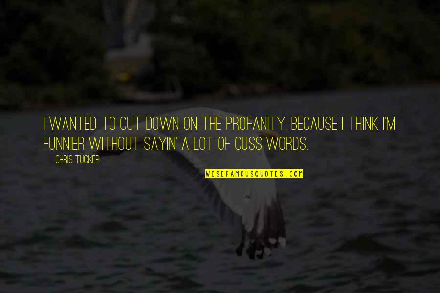 Ubekibekibekistanstan Quotes By Chris Tucker: I wanted to cut down on the profanity,