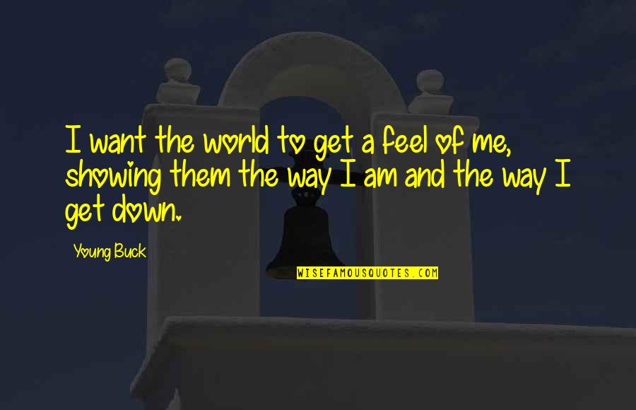 Uber Cabs Quote Quotes By Young Buck: I want the world to get a feel
