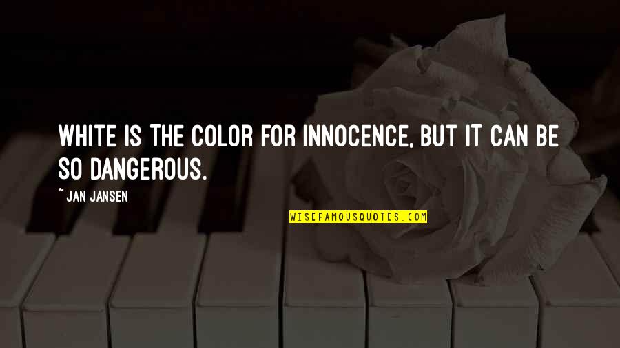 Uber Delivery Quotes By Jan Jansen: White is The color for innocence, but iT