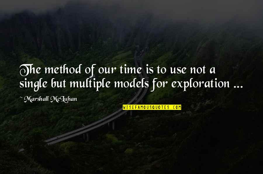 Udhayanidhi Political Trolls Quotes By Marshall McLuhan: The method of our time is to use Udhayanidhi Political Trolls Quotes By Marshall McLuhan: The method of our time is to use
