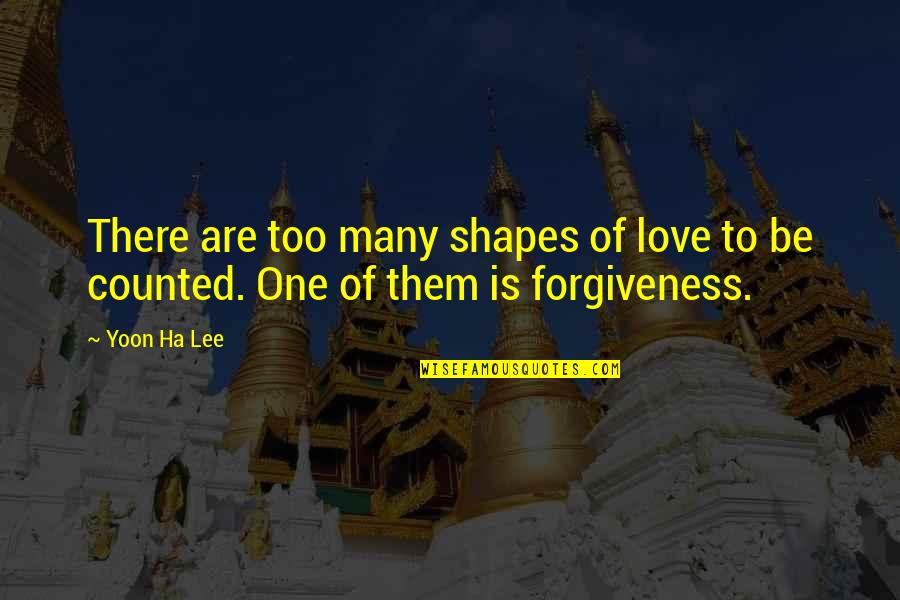 Ugadi 2014 Sms Quotes By Yoon Ha Lee: There are too many shapes of love to