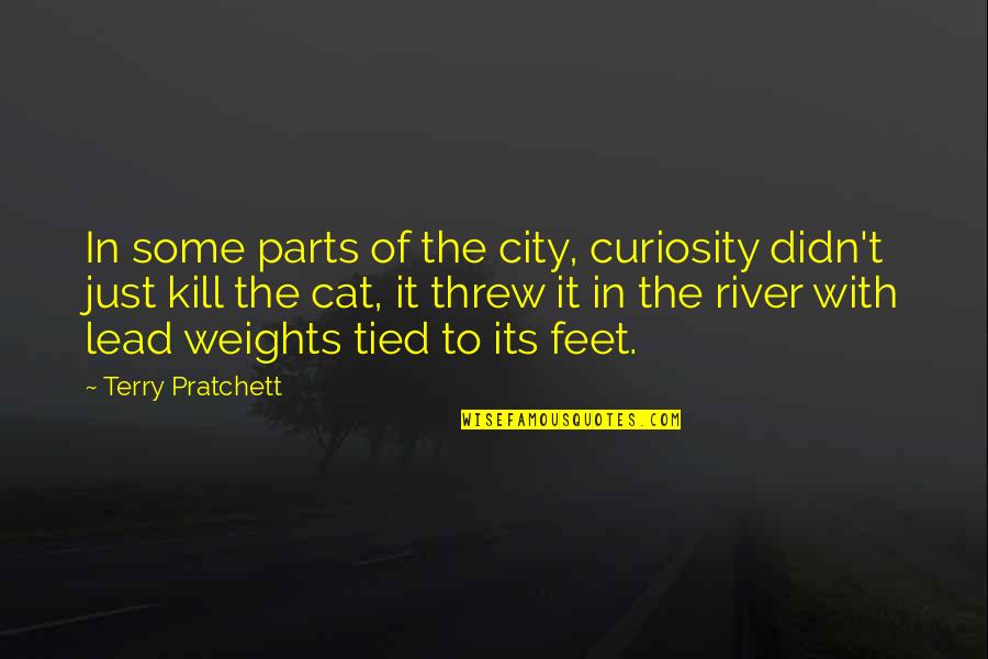 Ujak Slovakia Quotes By Terry Pratchett: In some parts of the city, curiosity didn't