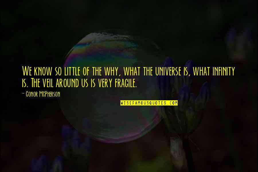 Ujembledhesit Quotes By Conor McPherson: We know so little of the why, what Ujembledhesit Quotes By Conor McPherson: We know so little of the why, what