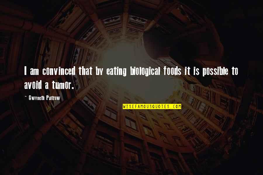 Uldis Kokins Quotes By Gwyneth Paltrow: I am convinced that by eating biological foods
