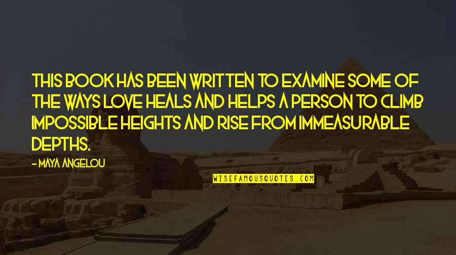 Ulmas Rekvizitai Quotes By Maya Angelou: This book has been written to examine some Ulmas Rekvizitai Quotes By Maya Angelou: This book has been written to examine some