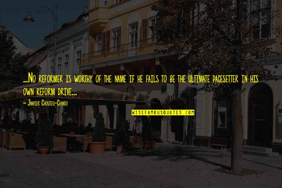 Ultimate Joy Of Life Quotes By Janvier Chouteu-Chando: ...No reformer is worthy of the name if Ultimate Joy Of Life Quotes By Janvier Chouteu-Chando: ...No reformer is worthy of the name if