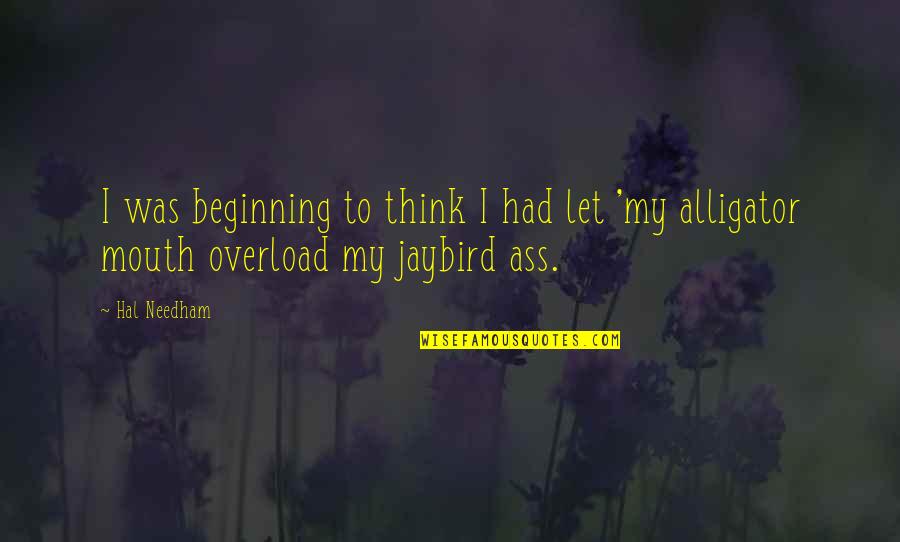 Uncelebratedly Quotes By Hal Needham: I was beginning to think I had let