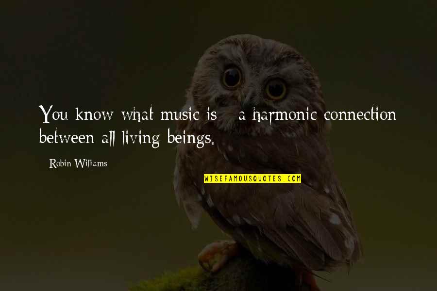 Uncle Pa Keating Quotes By Robin Williams: You know what music is - a harmonic