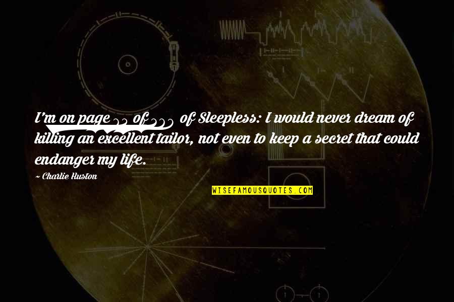 Underface Silverstein Quotes By Charlie Huston: I'm on page 65 of 368 of Sleepless: Underface Silverstein Quotes By Charlie Huston: I'm on page 65 of 368 of Sleepless: