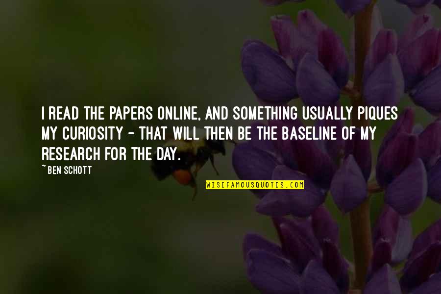 Undoing Trailer Quotes By Ben Schott: I read the papers online, and something usually Undoing Trailer Quotes By Ben Schott: I read the papers online, and something usually