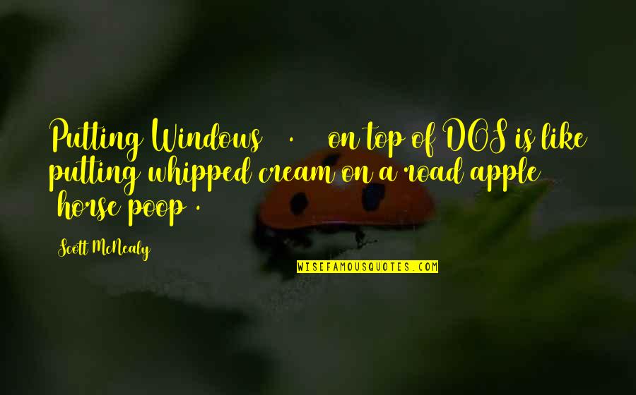 Unexpurgated Def Quotes By Scott McNealy: Putting Windows [3.11] on top of DOS is