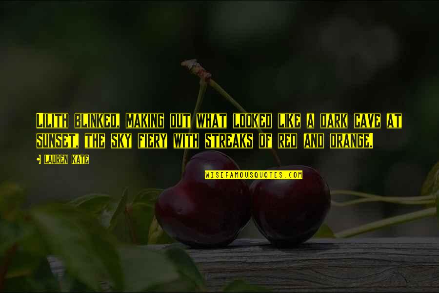 Unforgiven Lauren Kate Quotes By Lauren Kate: Lilith blinked, making out what looked like a Unforgiven Lauren Kate Quotes By Lauren Kate: Lilith blinked, making out what looked like a