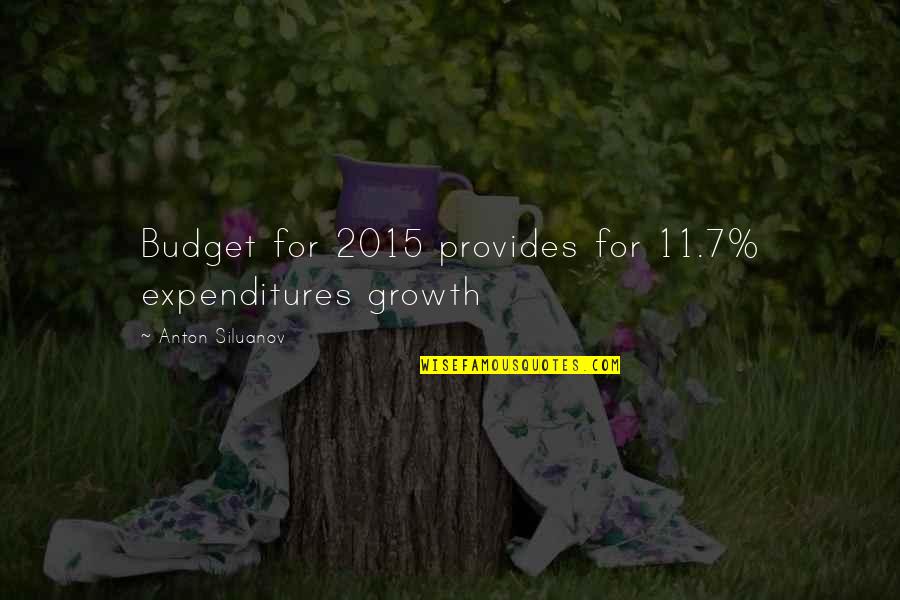 Unfriend Sad Quotes By Anton Siluanov: Budget for 2015 provides for 11.7% expenditures growth