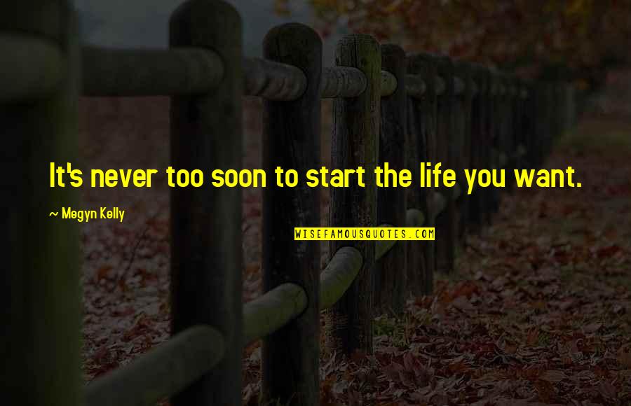 Ungerleider Motor Quotes By Megyn Kelly: It's never too soon to start the life Ungerleider Motor Quotes By Megyn Kelly: It's never too soon to start the life