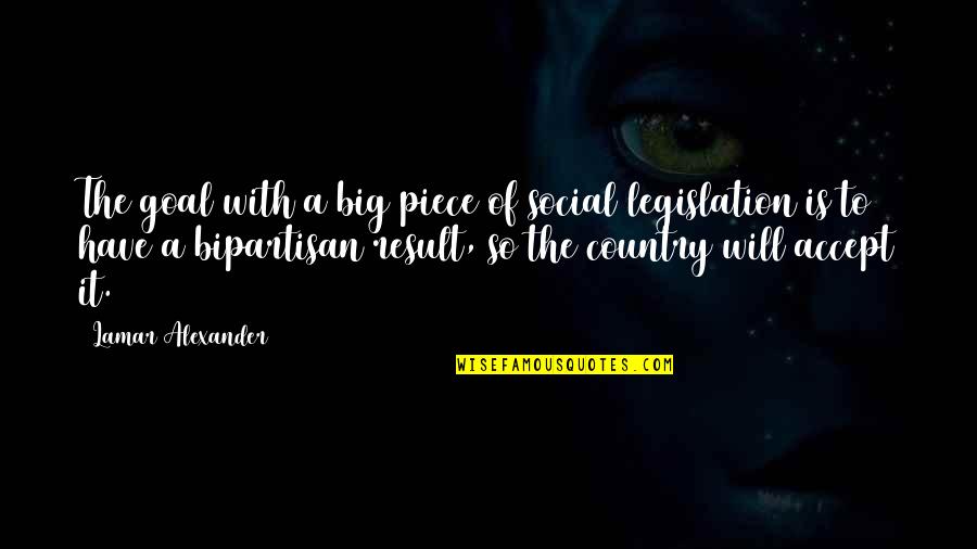 Unguento In English Quotes By Lamar Alexander: The goal with a big piece of social Unguento In English Quotes By Lamar Alexander: The goal with a big piece of social