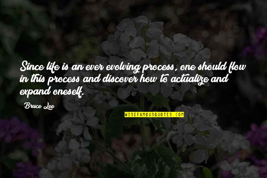 Union Abraham Lincoln Quotes By Bruce Lee: Since life is an ever evolving process, one