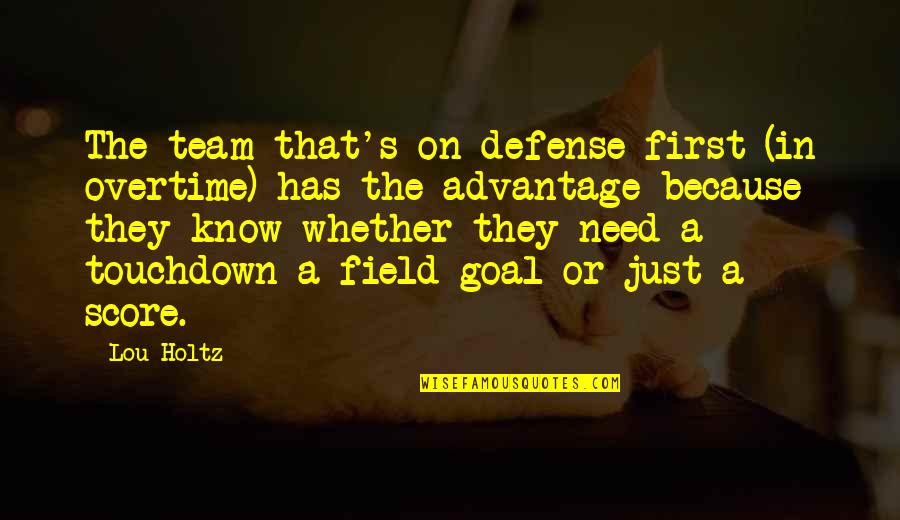 Unique Auto Insurance Quotes By Lou Holtz: The team that's on defense first (in overtime) Unique Auto Insurance Quotes By Lou Holtz: The team that's on defense first (in overtime)