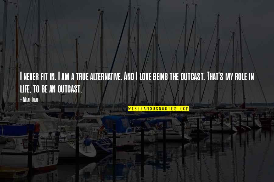 Unique Good Morning Quotes By Meat Loaf: I never fit in. I am a true Unique Good Morning Quotes By Meat Loaf: I never fit in. I am a true