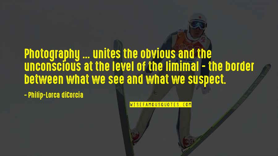 Unites Quotes By Philip-Lorca DiCorcia: Photography ... unites the obvious and the unconscious