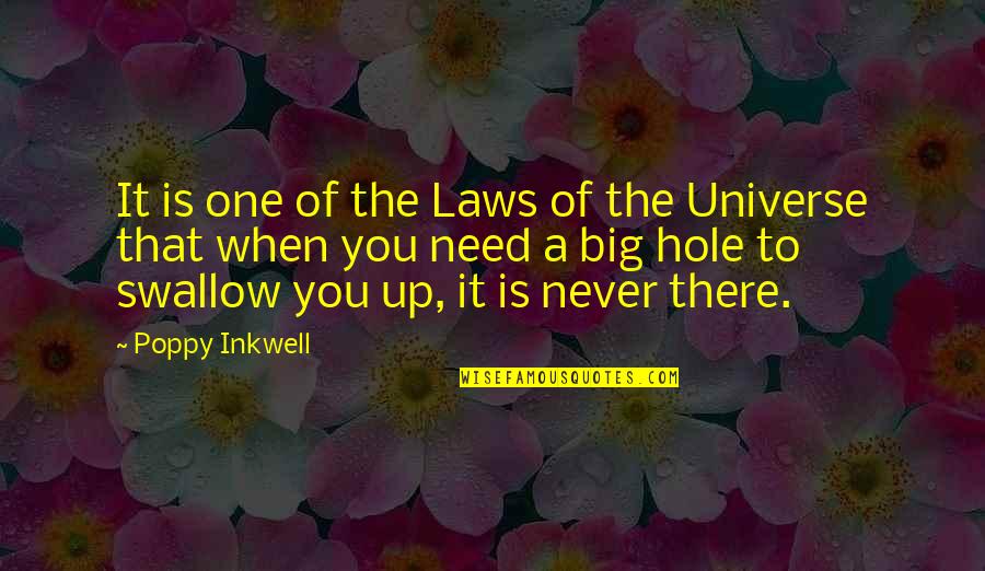 Universe Is Big Quotes By Poppy Inkwell: It is one of the Laws of the